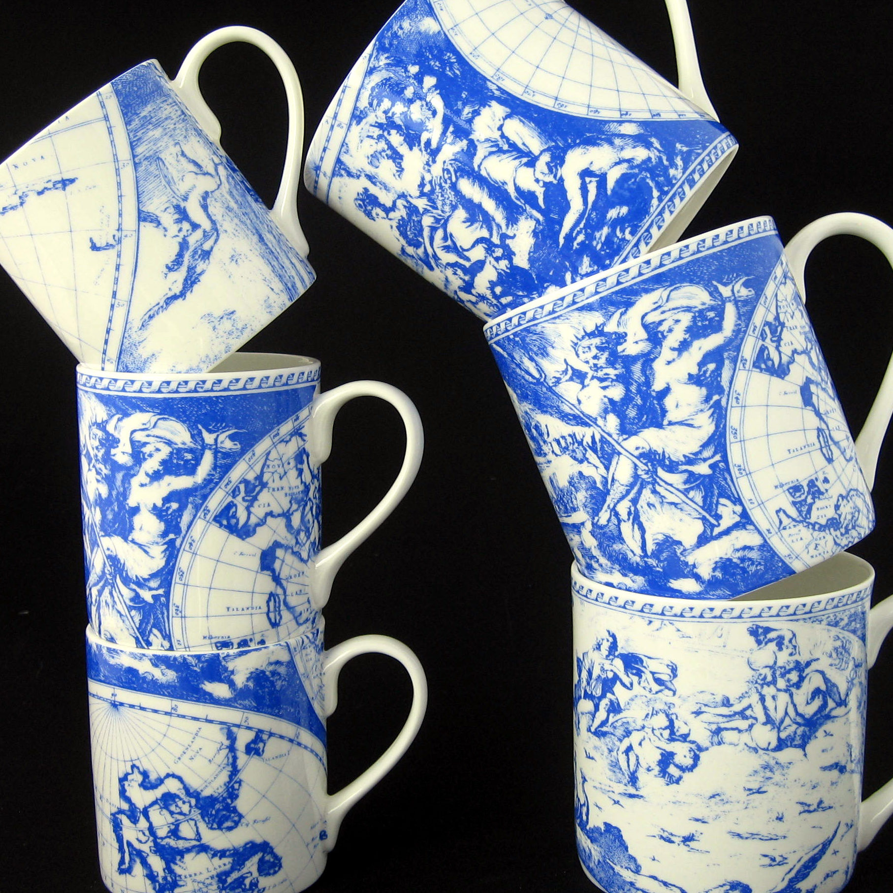 Orbis Blue mug