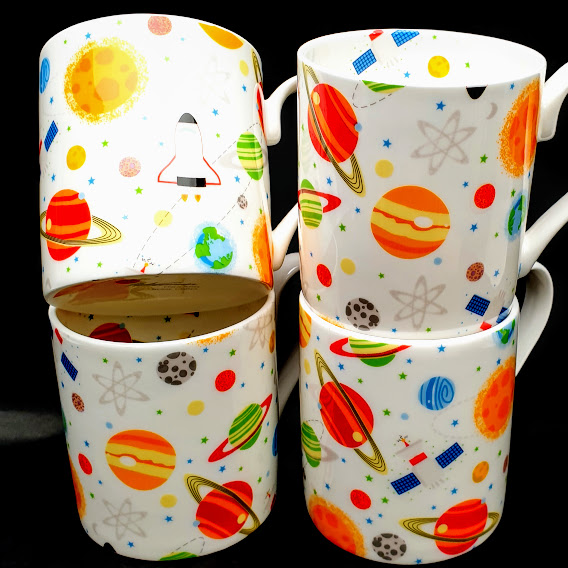 Fun mug the Solar System