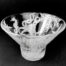 Small glass bowl octopus and seashells