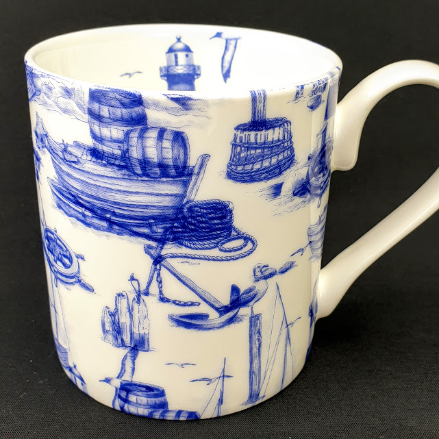 Coastal Blue Seaside fun Mug - Image 2