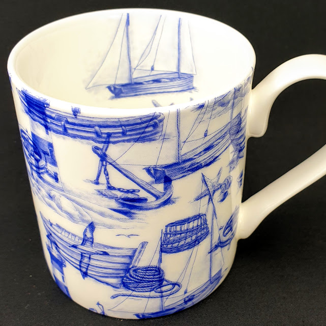 Coastal Blue Seaside fun Mug - Image 3