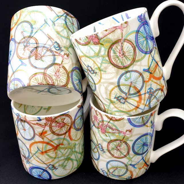 Fun mug bicycles