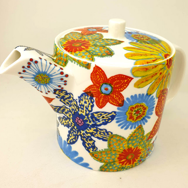Flower Power large six cup teapot - Image 4