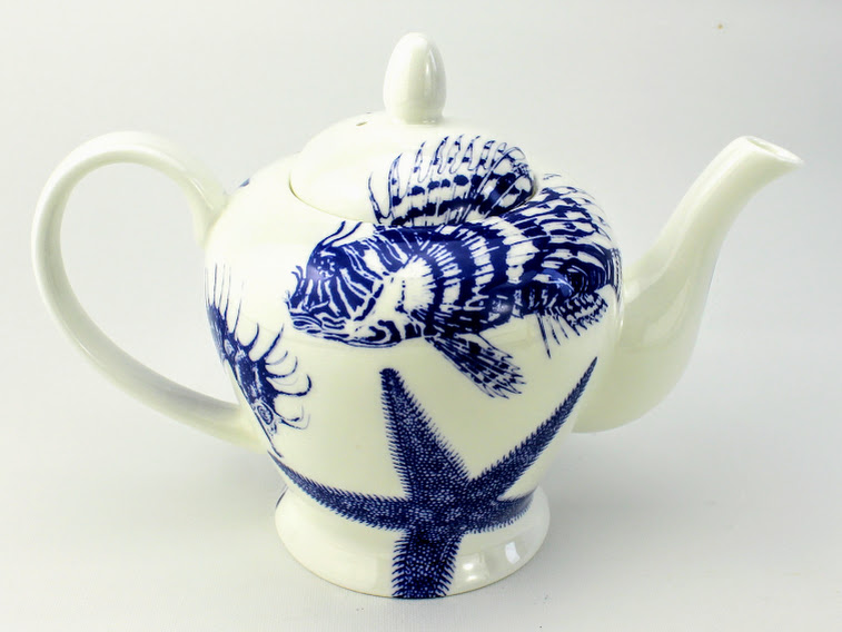 Blue Lagoon two cup Teapot - Image 2
