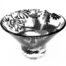 glass bowl with woodland scene and deer